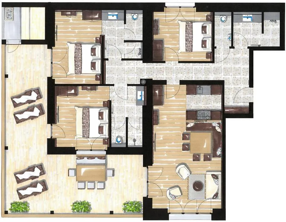 Aparthotel Mei.Berg Premium View Appartements Saalbach-Hinterglemm